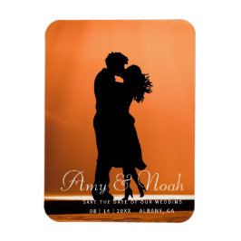 Gör-det-själv Magnet för "Spara datum" - Anpassad 