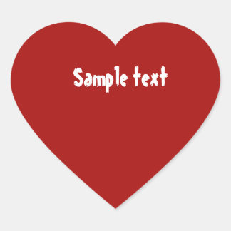 Gör-det-själv-mall ändrar enkelt färg lägg till fo hjärtformat klistermärke