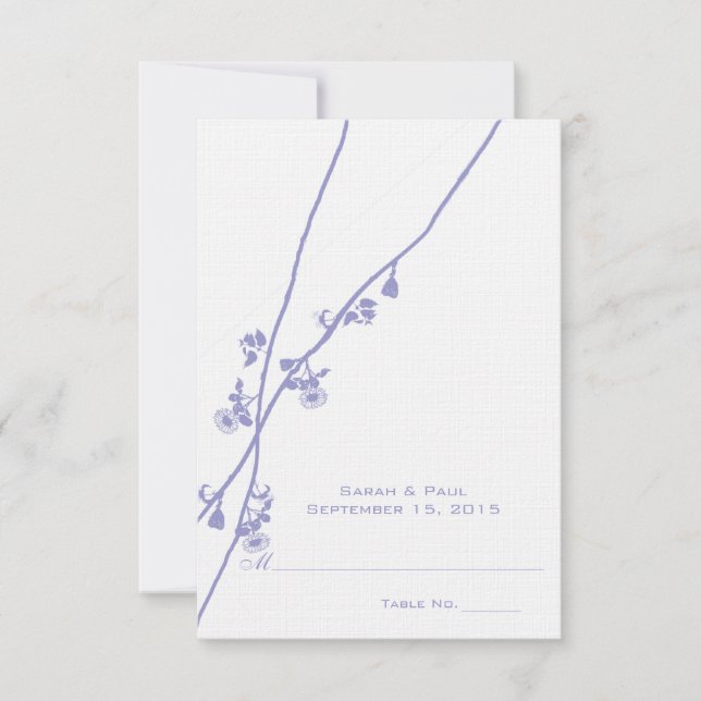 Gör-det-själv Poäng- och vikbar tältbröllopskort Inbjudningar (Framsida)