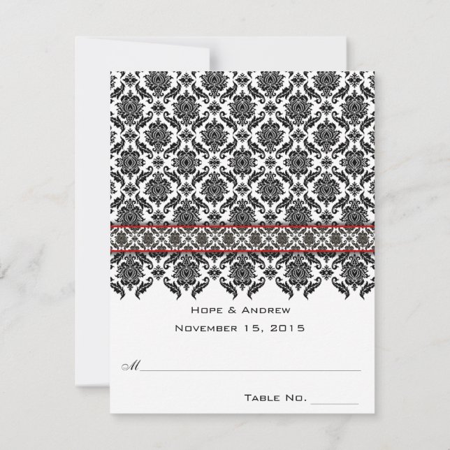 Gör-det-själv Poäng och vikbara tält bröllopskort Inbjudningar (Baksida)