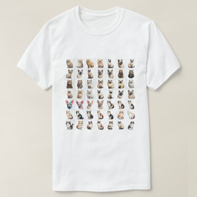 Gör-det-själv-projekt för katttält t shirt (Design framsida)