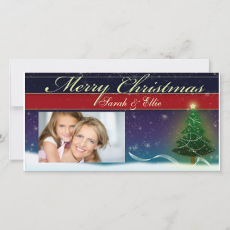 Gör det själv till julkortsmall Fotomall Julkort