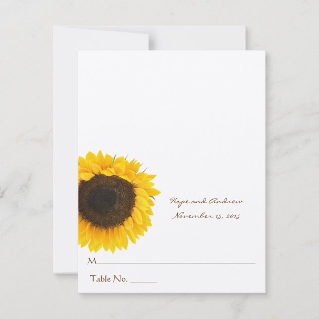 Gör-det-själv Vik och Fäll Tält Bröllopsplatskort Inbjudningar (Framsida)