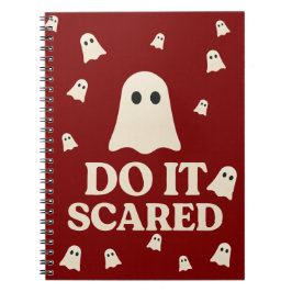 Gör det Skrämt Anteckningsbok
