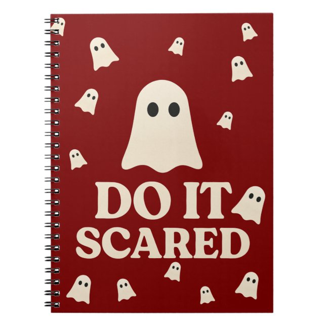 Gör det Skrämt Anteckningsbok (Framsidan)