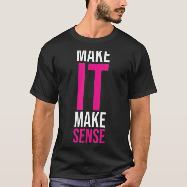 Gör det sunt t shirt (Framsida)