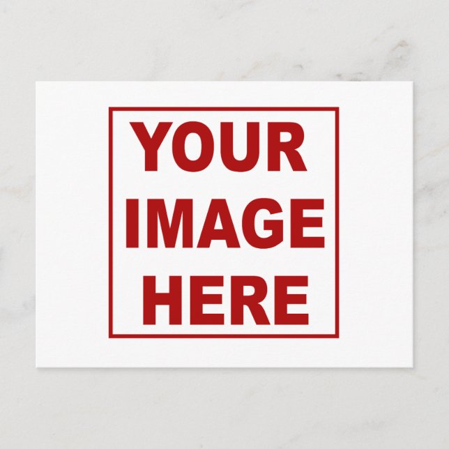 Gör det till din egen Anpassningsbar-vykort Vykort (Framsida)