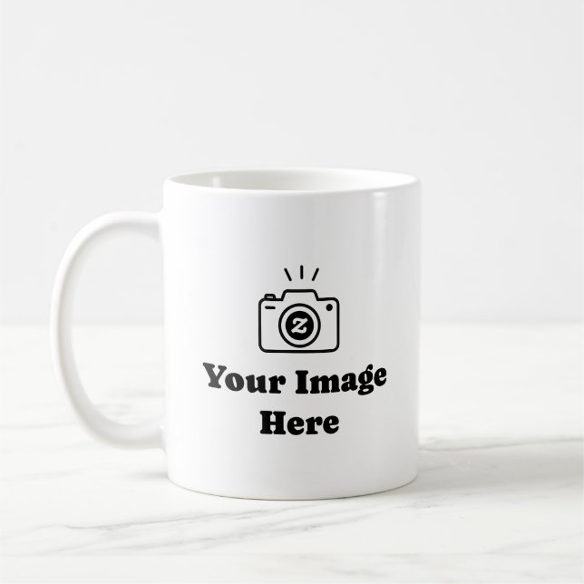 Gör Det Till Ditt Med Bilddesign Kaffemugg (Vänster)