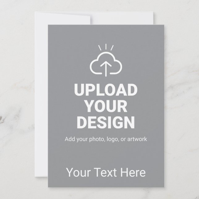 Gör det till ditt med grafik och text inbjudningar (Framsida)