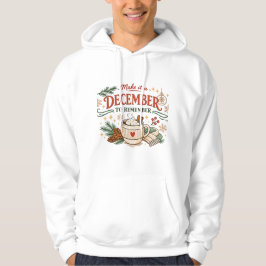 Gör det till en december att minnas jul hoodie