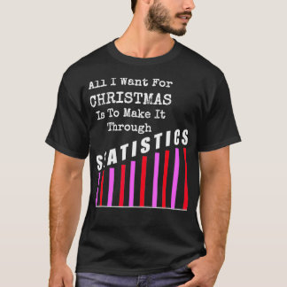 Gör det till en följd av statistik t shirt