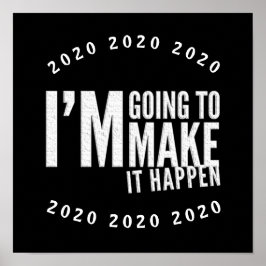 Gör det till en offertinspiration för motivation poster