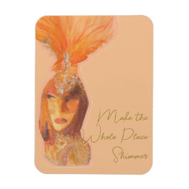 Gör det till en shimmer Showgirl Era Magnet