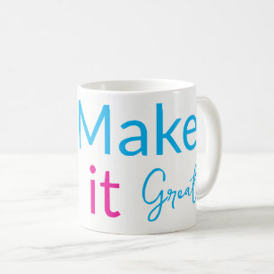Gör det Underbart! Kommentarer börjar Kaffe Blommi Kaffemugg