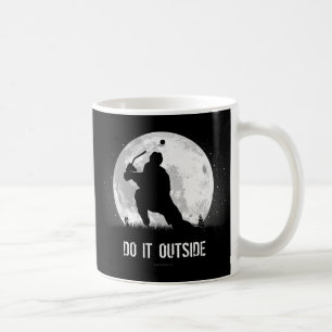 Gör det utanför (Hockey) kaffe Mugg