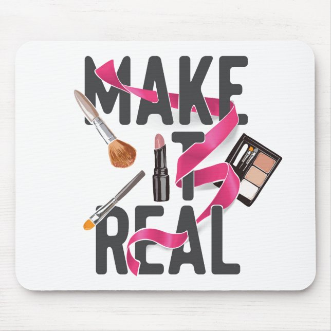 Gör det verkligt musmatta (Framsidan)