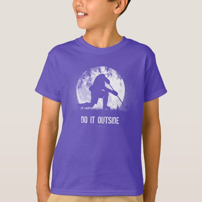 Gör det yttersidan (hockey) tee (Framsida)