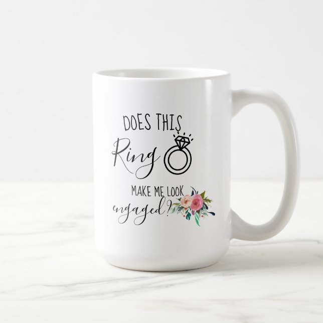 Gör detta Ring att jag ser engagerad framtid som M Kaffemugg (Höger)