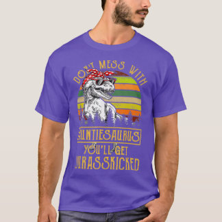 Gör dig med Auntiesaurus. T Shirt