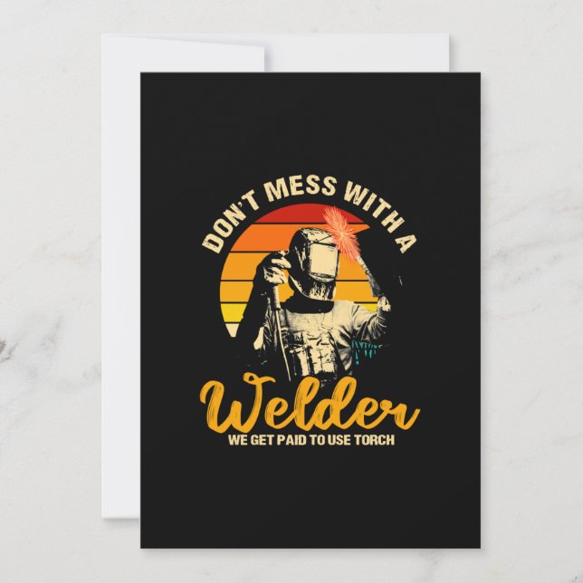 Gör dig  med en svetsare som vi Betalar till Använ Meddelande (Framsida)