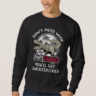Gör dig med Popssaurus så får du Jurasskick Lång Ärmad Tröja