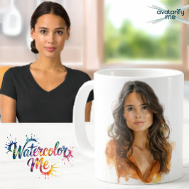 Gör dig själv eller någon till något tecken kaffemugg