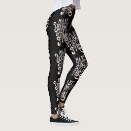 Gör Dig Själv Lycklig Först Leggings