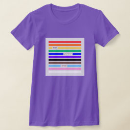 Gör Dig Själv Stolt Regnbågsredaktion Pride 2026 T Shirt