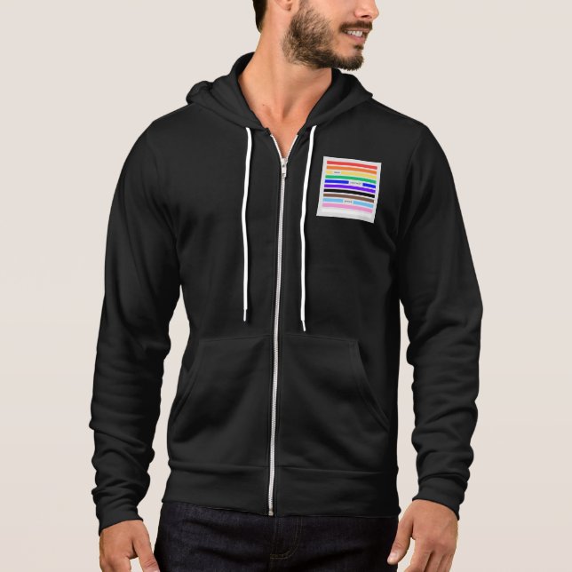 Gör Dig Själv Stolt Regnbågsredaktion Pride 2026 T Shirt (Framsida)