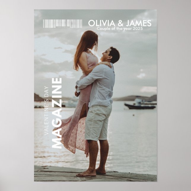 Gör dig själv till täckstjärna! Alla hjärtans dag- Poster (Framsidan)