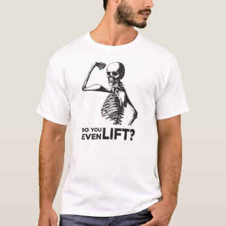 "Gör dig skjortan även för hiss" idrottshall T T-shirt