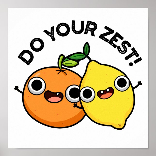 Gör din bästa citrusfruktpun poster (Framsidan)