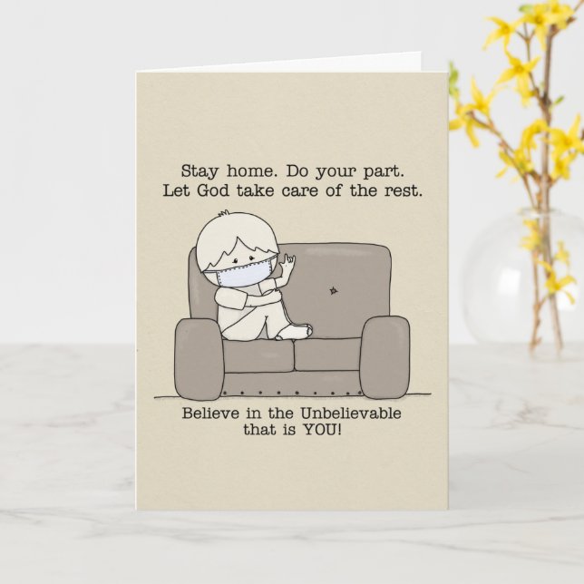 Gör din del kort (Gul blomma)