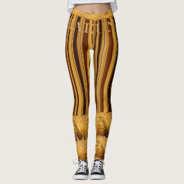 Gör din egen Afrika Giraffe Animal mönster-design Leggings