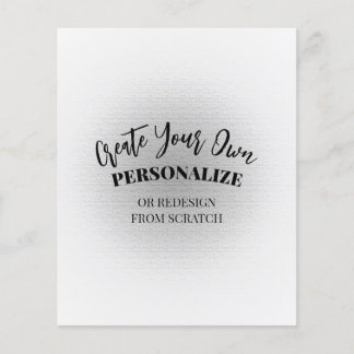 Gör din egen Anpassningsbar Flygblad