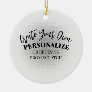 Gör din egen Anpassningsbar Julgransprydnad Keramik