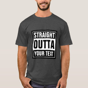 Gör din egen anpassningsbar RAK OUTTA t-shirts