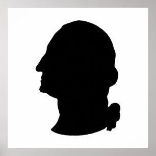 Gör din egen George Washington Silhouette Poster