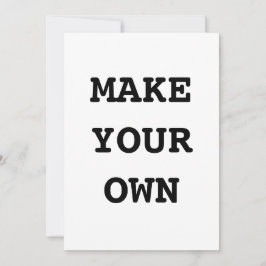 GÖR DIN EGEN INBJUDNINGAR