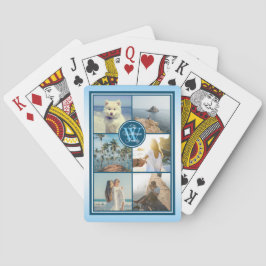 Gör din egen instagram Grid Sommarfotokollage Casinokort