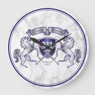 Gör din egen Jacka av Arm Horse Shield Stor Klocka