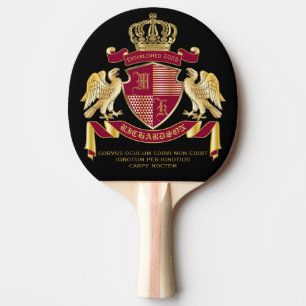 Gör din egen Jacka av Arm Red Guld Eagle Emblem Pingisracket