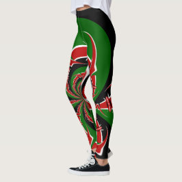 Gör din egen kenyanska underbara Hakuna Matata byx Leggings