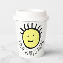 Gör din egen KIDS PARTY PHOTO PAPPER KOPP w/ lock