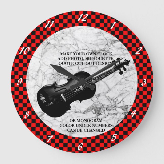 GÖR DIN EGEN KLOCK STOR KLOCKA (Framsida)