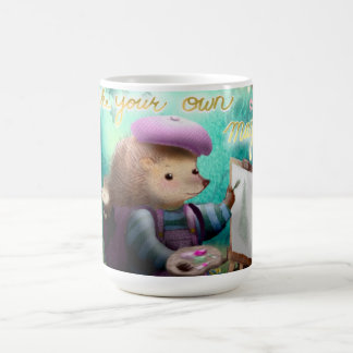 Gör din egen magic Hedgehog, Porcupine Kaffemugg