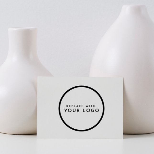 Gör din egen minimala moderna och runda Logotyp Stämpel (Skapare uppladdad)