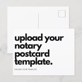 Gör din egen moderna, tomma notarie offentliga Anp Vykort