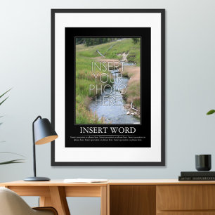 Gör din egen motivation Poster