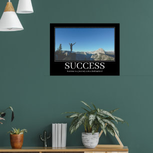 Gör din egen motivation Poster framgångsrik
